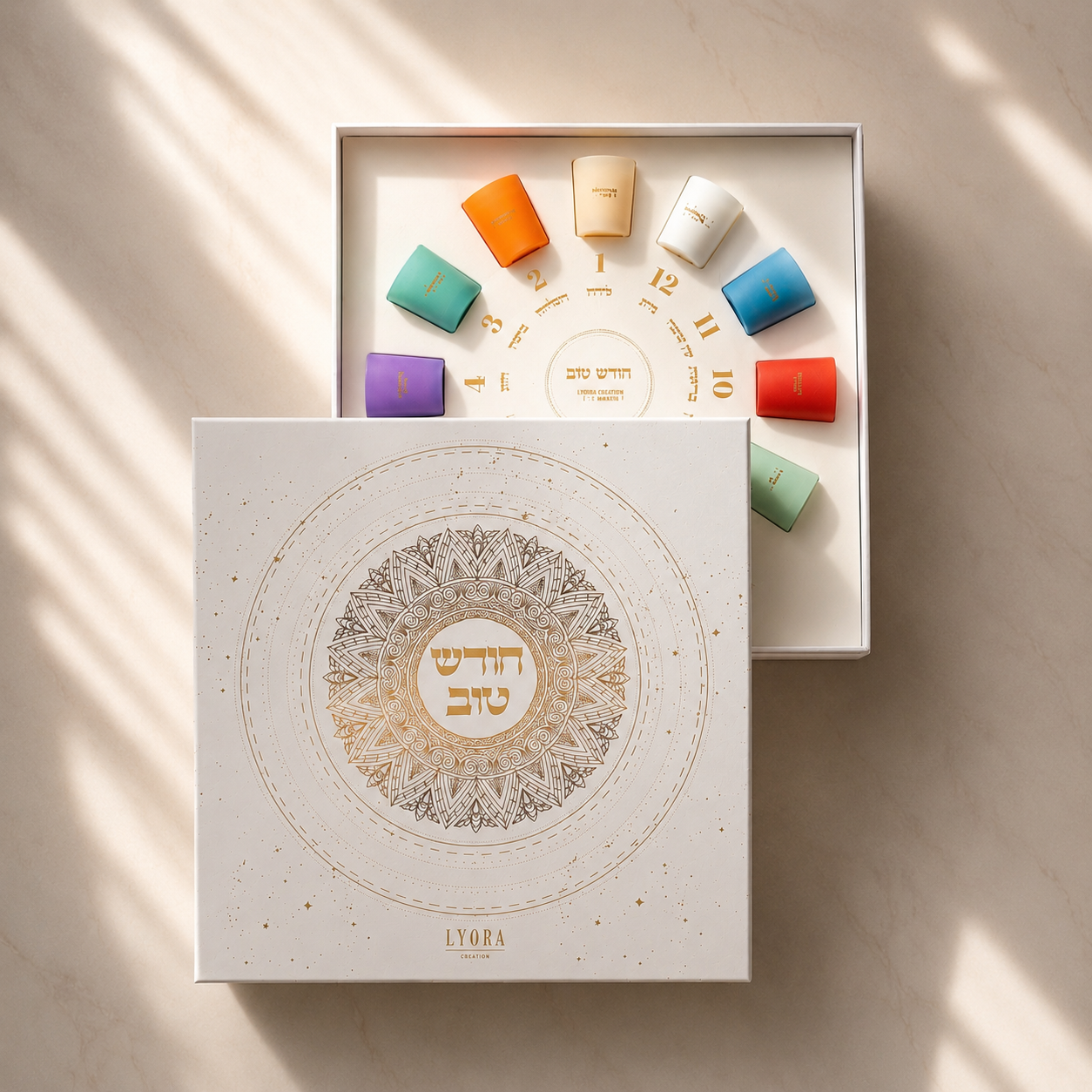 Coffret Rosh Hodesh — Grand modèle